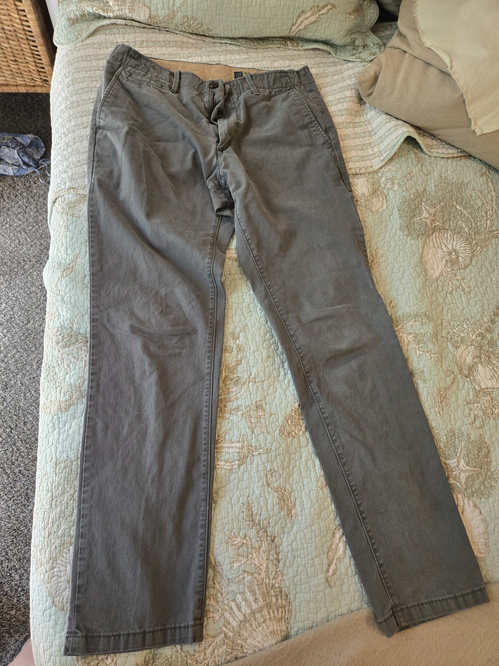 GAP Men's Gray Casual Pants 32x32